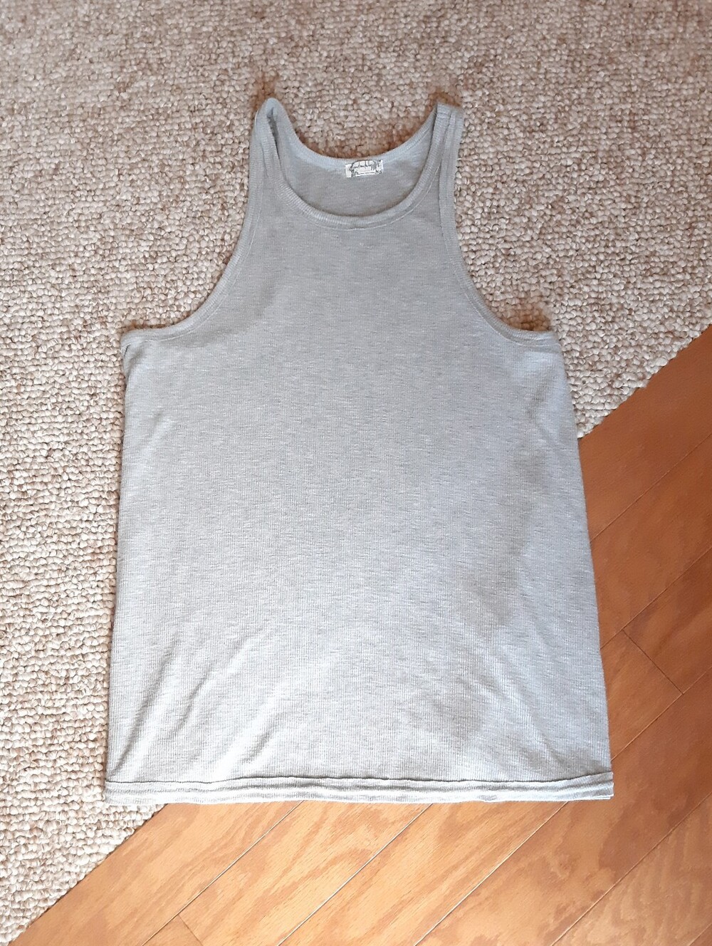 Free People Ribbed Tank Top size Large